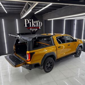 Yeni Toyota Hilux Travo İthal Paslanmaz Çelik Camlı Kabin - 6