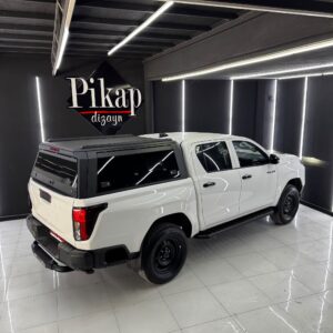 Yeni Toyota Hilux Travo Arka Tampon Koruma Siyah - 3
