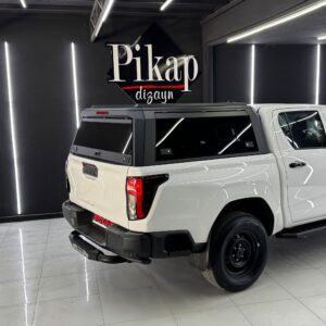 Yeni Toyota Hilux Travo Arka Tampon Koruma Siyah - 2