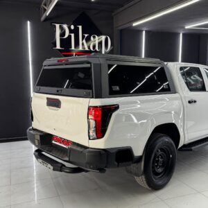Yeni Toyota Hilux Travo Arka Tampon Koruma Siyah - 4